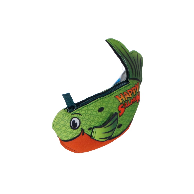 Happy Salmon - Green Fish