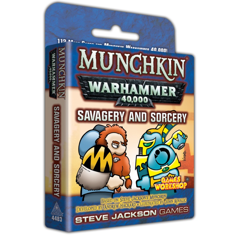 Munchkin Warhammer 40,000: Savagery and Sorcery Expansion