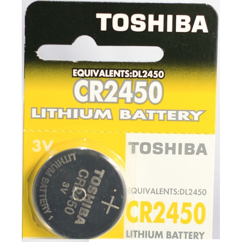 Toshiba - CR2450 3V Lithium Coin Battery (1)