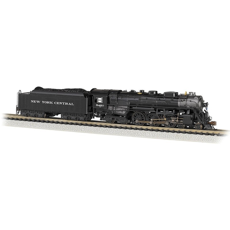 Bachmann N Scale 53652 4-6-4 Hudson Steam Locomotive New York Central NYC 5420 with DCC & Sound