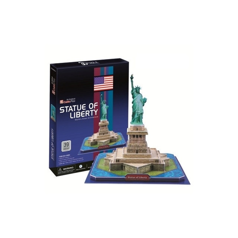 Cubic Fun - Statue of Liberty (USA) (39pcs) (3D)
