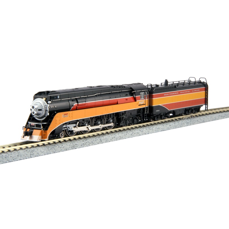 KATO 126-0307 N Scale 4-8-4 GS4 Steam Loco Southern Pacific Lines SP 4449