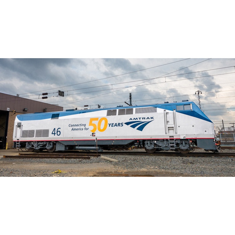 Kato 176-6034DCC N Scale GE P42 Genesis Amtrak Phase V 50th Anniversary 46 with DCC