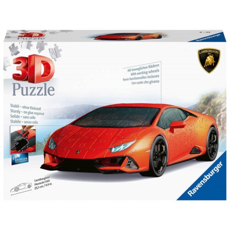 Ravensburger - Lamborghini Hurricane Evo (140pcs) (3D)