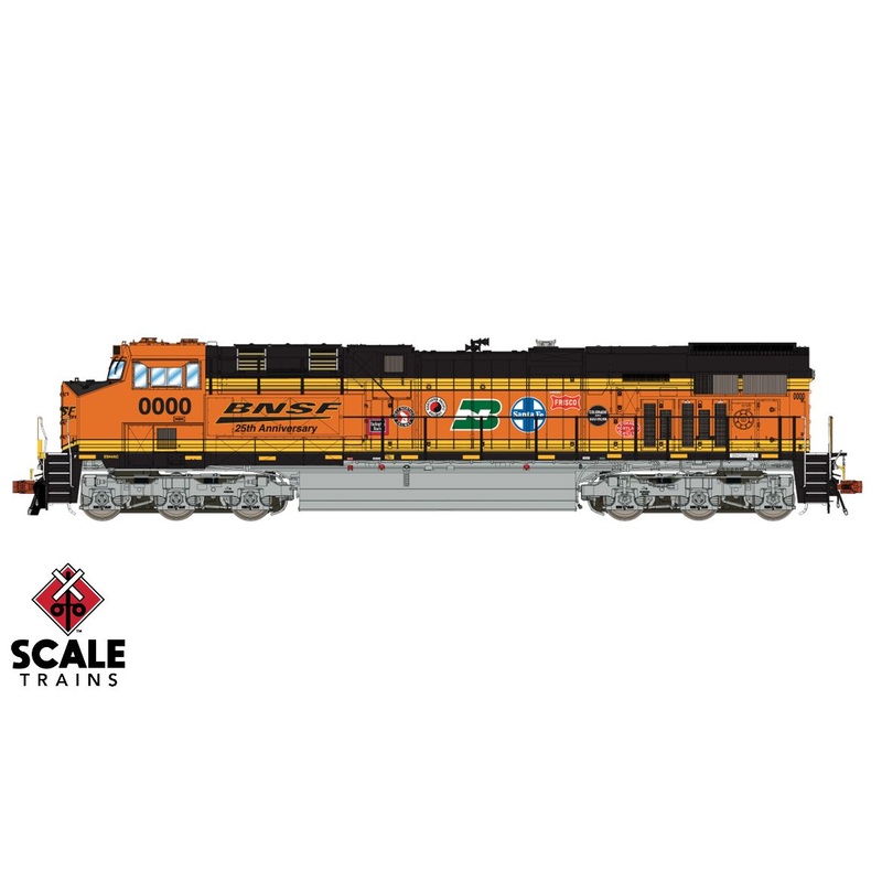 Fox Valley Models 10009 N Scale ES44AC "25th/Heritage III" BNSF 6179