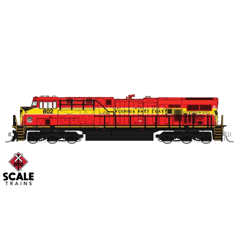 Fox Valley Models 10029 N Scale ES44C4 Florida East Coast FEC 812