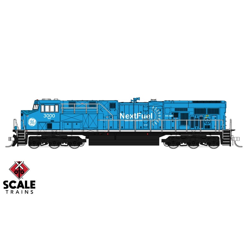 Fox Valley Models 10039 N Scale ES44AC "Next Fuel" GE Demonstrator 3000