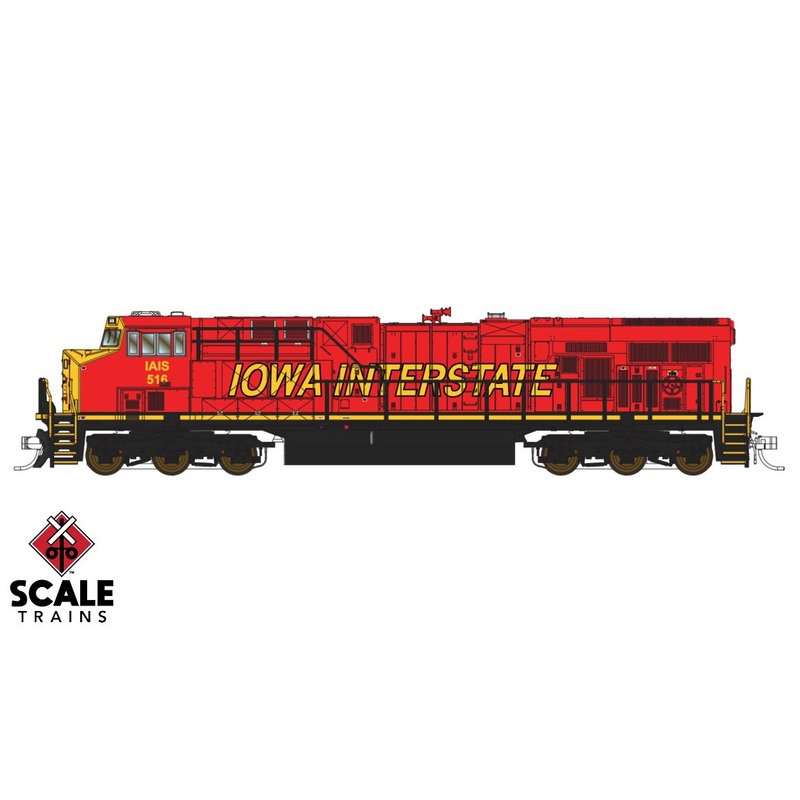 Fox Valley Models 10040 N Scale ES44AC "30th Anniversary" Iowa Interstate IAIS 516 DCC LokSound