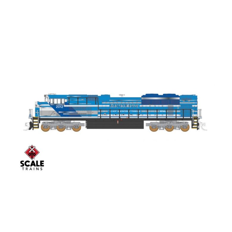 Fox Valley Models 10163 N Scale EMD SD70ACe Demonstrator EMDX 2012