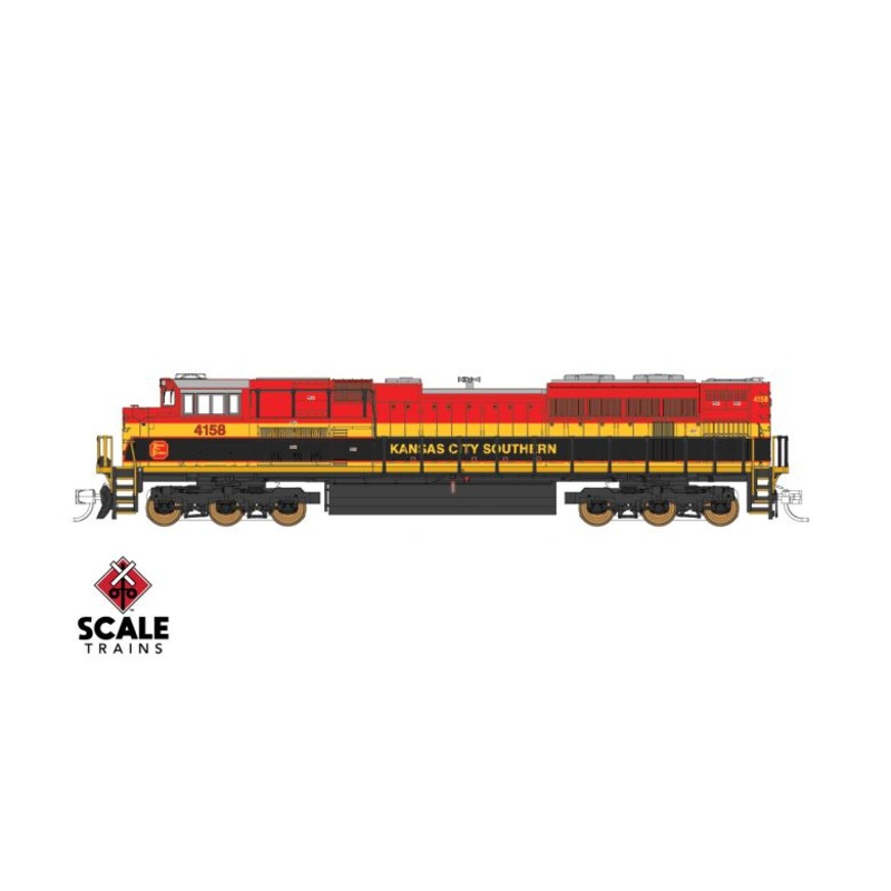 Fox Valley Models 10172 N Scale EMD SD70ACe Kansas City Southern KCS 4147 LokSound