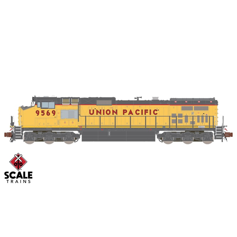 ScaleTrains 38546 Rivet Counter N Scale GE Dash 9-44CW Union Pacific UP 9569
