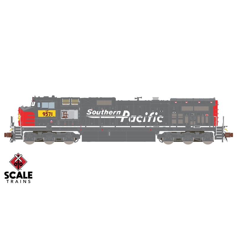 ScaleTrains 38549 Rivet Counter N Scale GE Dash 9-44CW Ex-SP Union Pacific UP 9571 DCC and LokSound