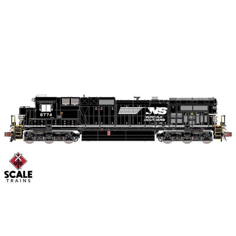 ScaleTrains Rivet Counter 38526 N Scale GE Dash 9-40C Norfolk Southern NS 8774