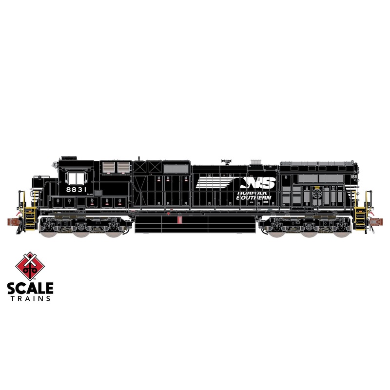 ScaleTrains Rivet Counter 38533 N Scale GE Dash 9-40C Norfolk Southern NS 8831 DCC and LokSound