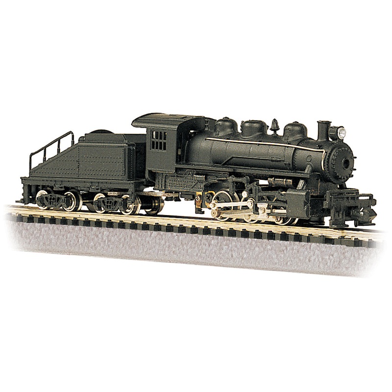 Bachmann 50598 N Scale 0-6-0 Steam Locomotive Painted Unlettered