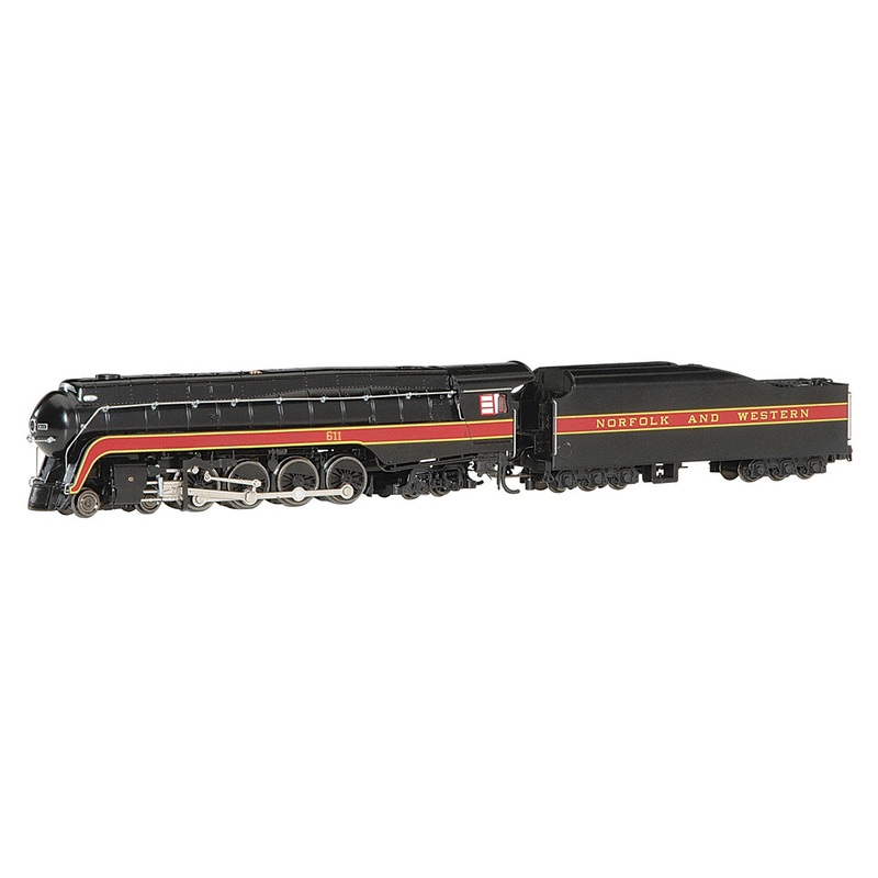Bachmann 53253 N Scale 4-8-4 Class J Steam Loco Norfolk & Western 611 DCC & Sound