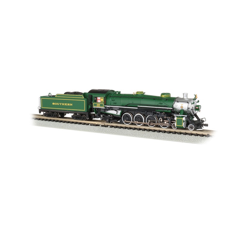 Bachmann 53451 N Scale 4-8-2 Steam Loco Southern 1489 DCC & Sound