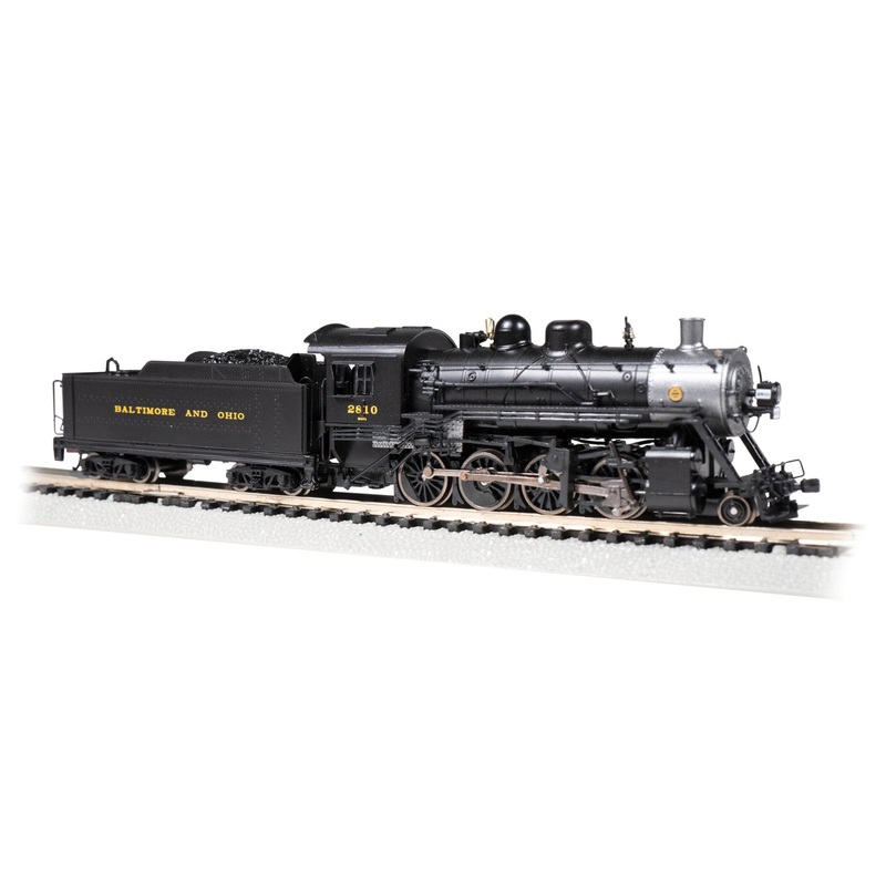 Bachmann 54151 N Scale 2-8-0 Consolidation Steam Locomotive Baltimore & Ohio B&O 2810