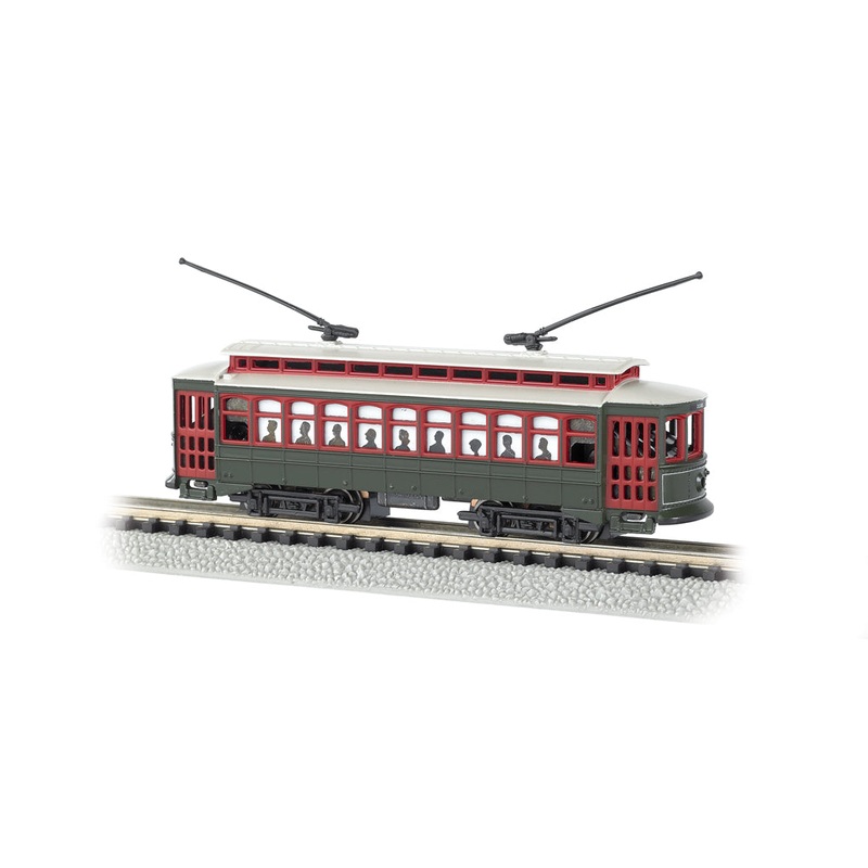 Bachmann 61086 N Scale Brill Trolly - New Orleans Desire St.