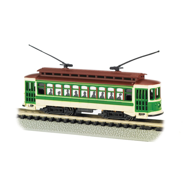 Bachmann 61093 N Scale Brill Trolly - Green