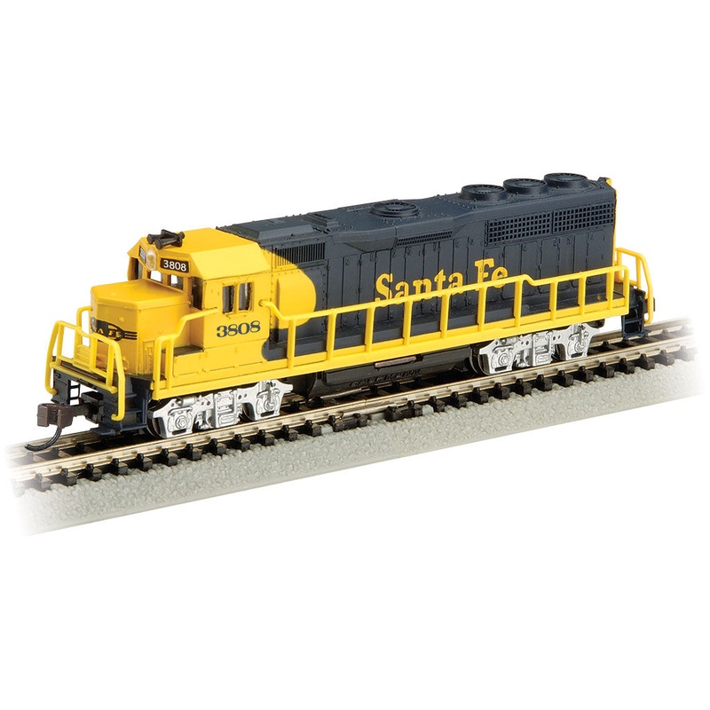 Bachmann 63563 N Scale EMD GP40 Diesel Santa Fe ATSF 3808