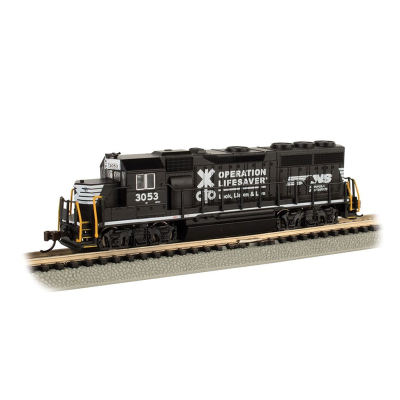 Bachmann 63565 N Scale EMD GP40 Diesel Norfolk Southern NS 3053