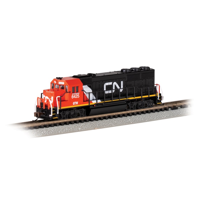 Bachmann 63572 N Scale EMD GP40 Diesel Canadian National CN/GTW 6425