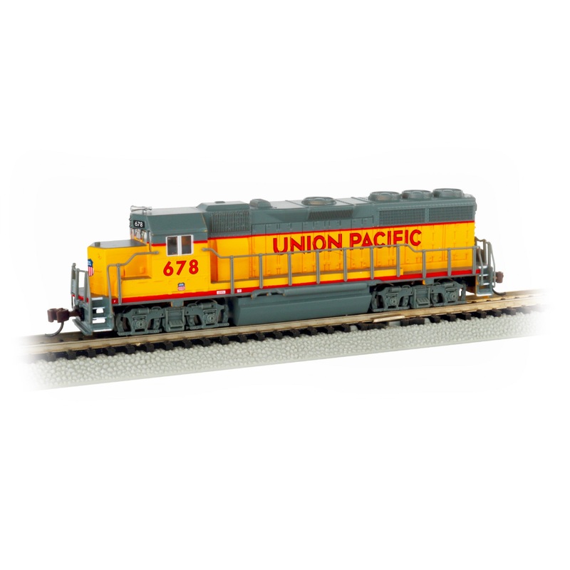 Bachmann 66357 N Scale EMD GP40 Diesel Union Pacific UP 678 with DCC & Sound