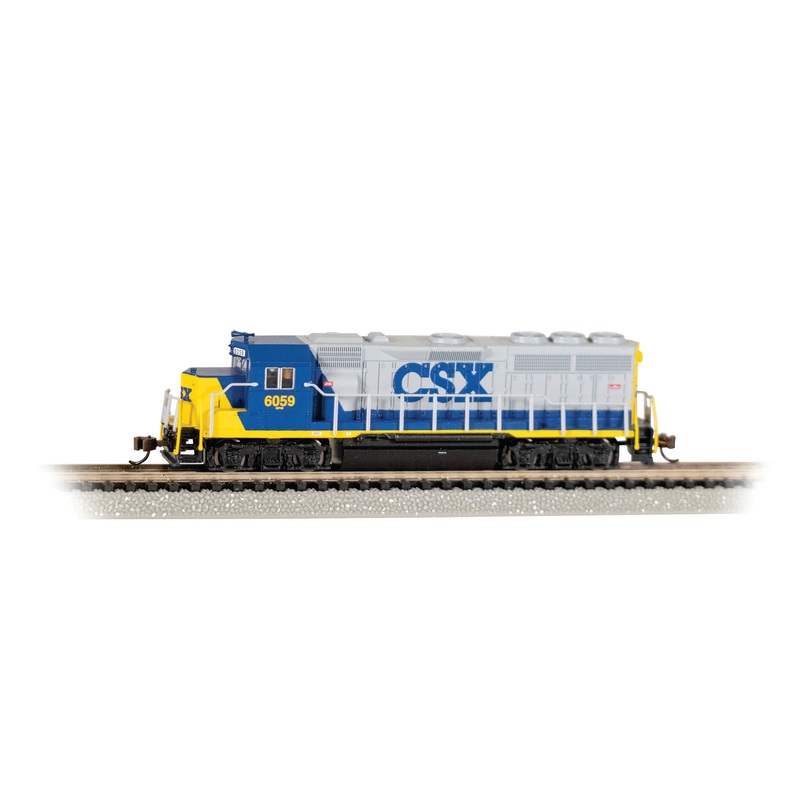Bachmann 66361 N Scale EMD GP40 Diesel CSX YN2 6059 with DCC and Sound