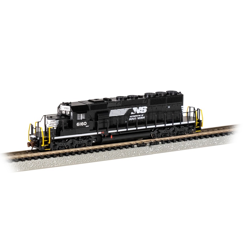 Bachmann 67076 N Scale EMD SD40-2 Diesel Norfolk Southern NS 6160 with DCC and Sound