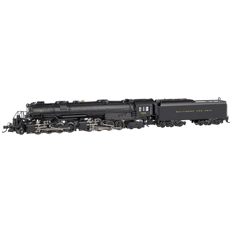 Bachmann 80855 N Scale 2-8-8-4 EM-1 Steam Loco Baltimore & Ohio B&O 7606 DCC & Sound