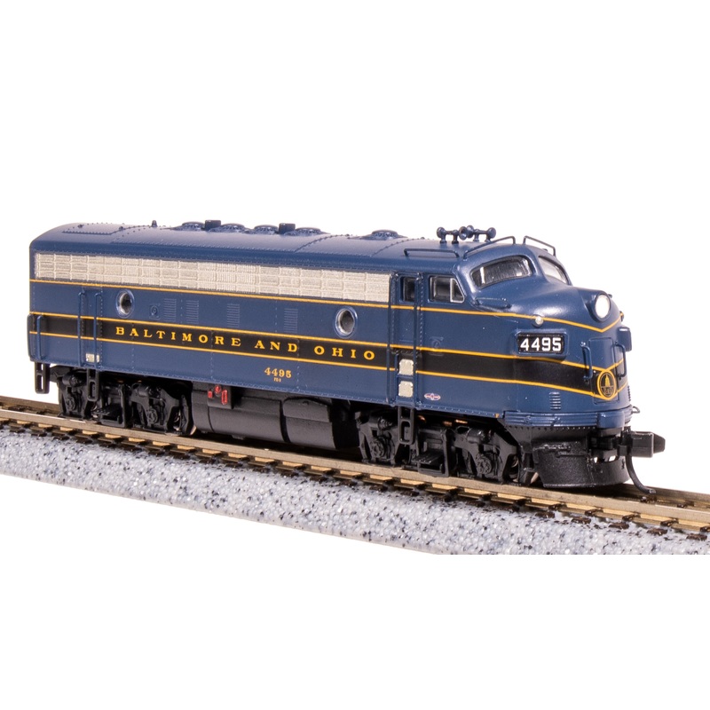 BLI 7766 N Scale EMD F7A Baltimore & Ohio B&O 4500 with Paragon4