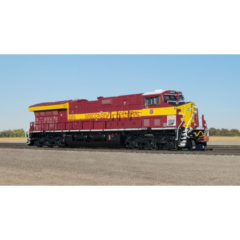 ScaleTrains Rivet 33641 N Scale GE ET44 Tier 4 Diesel "Wisconsin Central Heritage" CN 3069