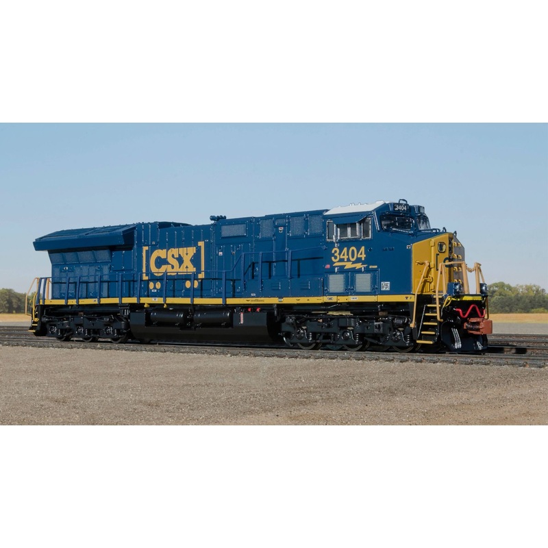 ScaleTrains Rivet 33646 N Scale GE ET44 Tier 4 Diesel "Boxcar Logo" CSXT 3404 DCC & Sound