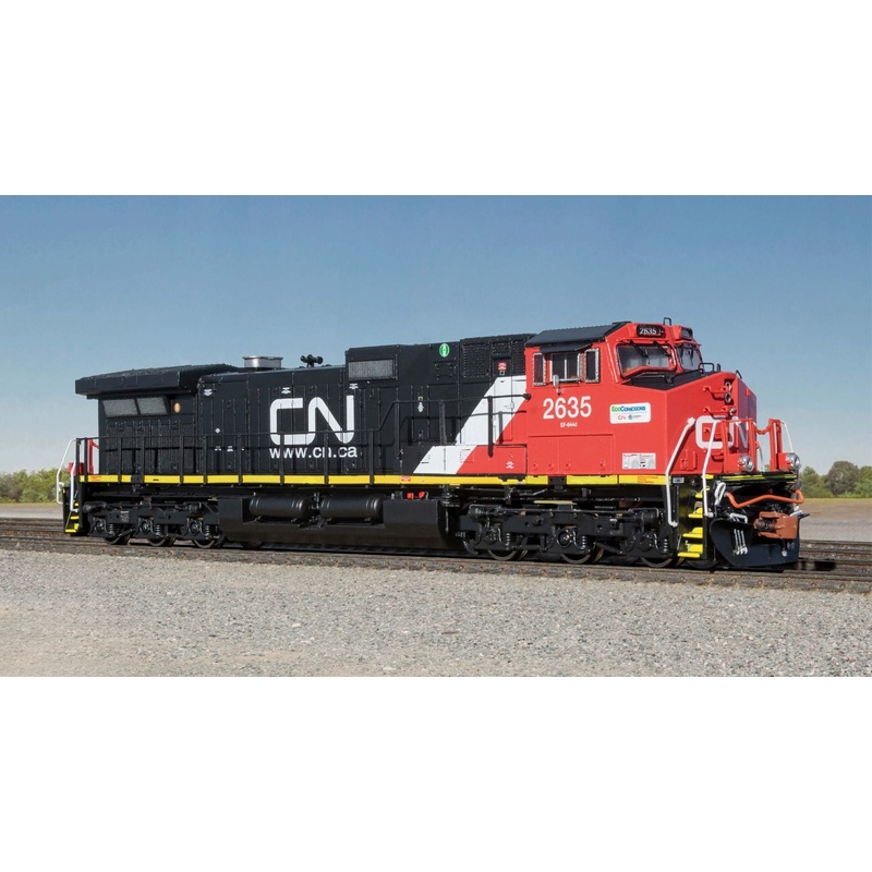 ScaleTrains Rivet 38691 N Scale GE DASH 9 Diesel Canadian National "Eco" CN 2635 DCC & Sound
