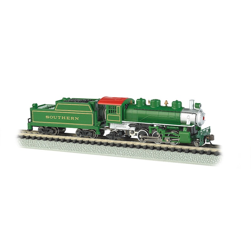 Bachmann 51572 N Scale 2-6-2 Prairie Steam Loco Southern