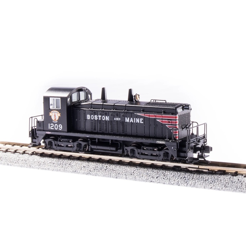 BLI 3910 N Scale EMD NW2 Diesel Boston & Maine 1209 Paragon4 DCC