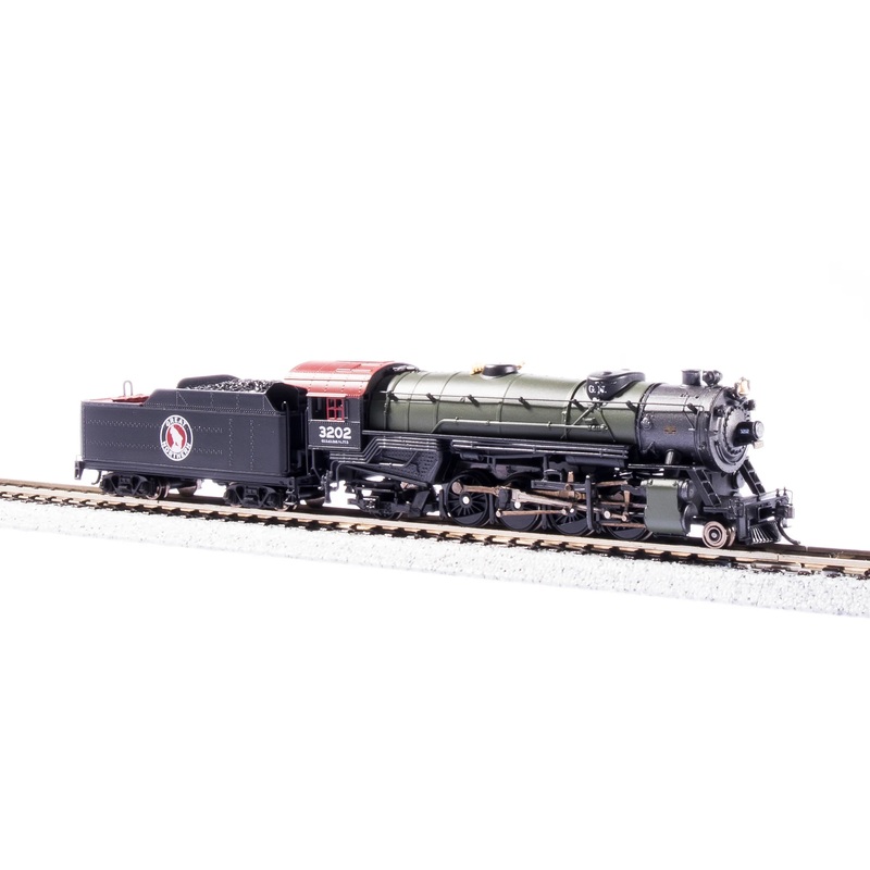 BLI 3975 N Scale USRA 2-8-2 Light Mikado Great Northern 3203 Paragon4 DCC
