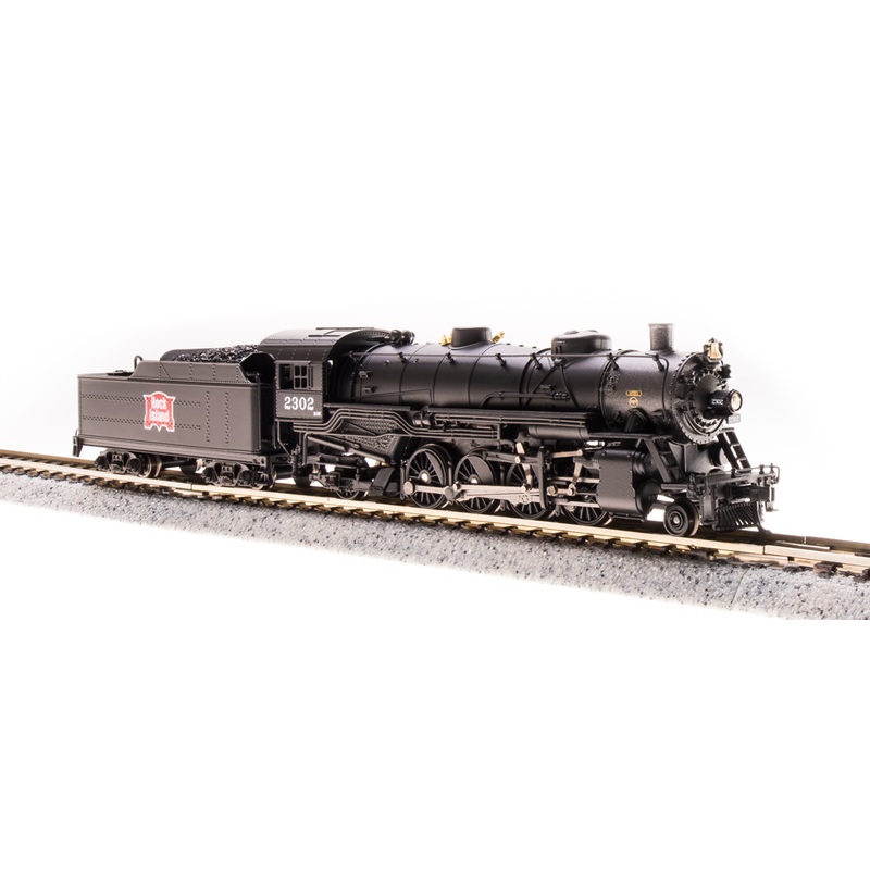 BLI 5979 N Scale 2-8-2 Mikado Steam Locomotive Rock Island 2307 Paragon3 DCC