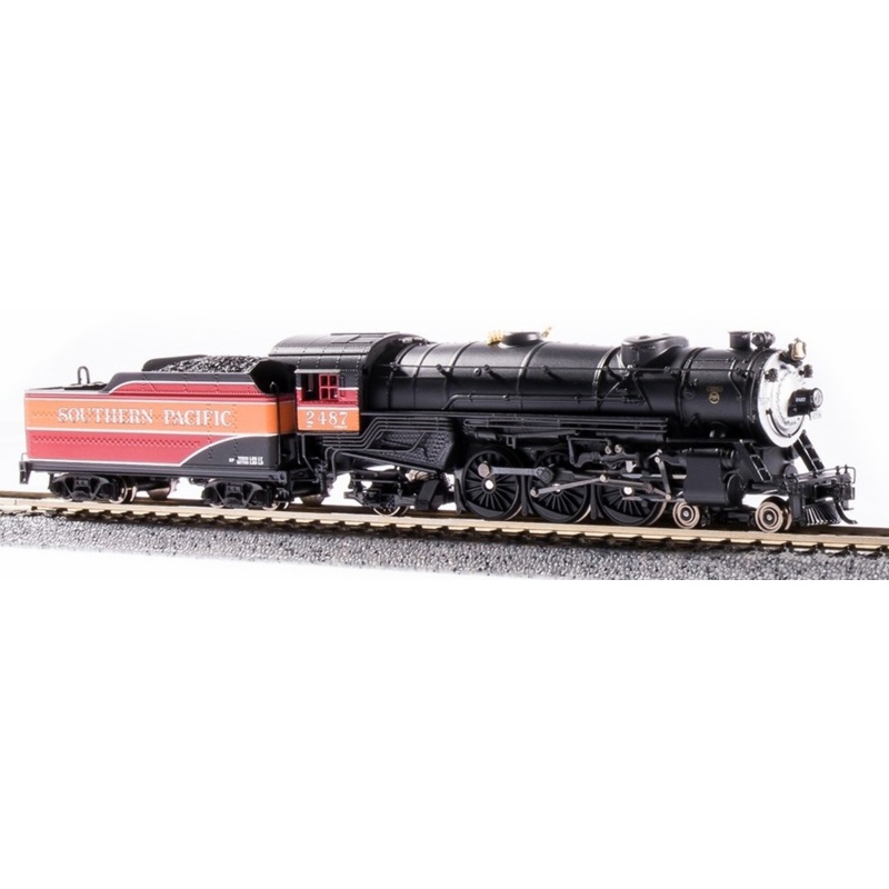 BLI 6230 N Scale 4-6-2 Pacific Steam Locomotive Southern Pacific SP 2487 Paragon3 DCC