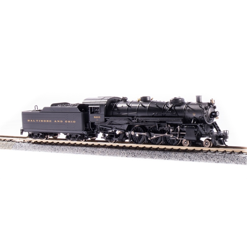 BLI 6243 N Scale 4-6-2 Pacific Steam Locomotive Baltimore & Ohio 5209 Paragon3 DCC