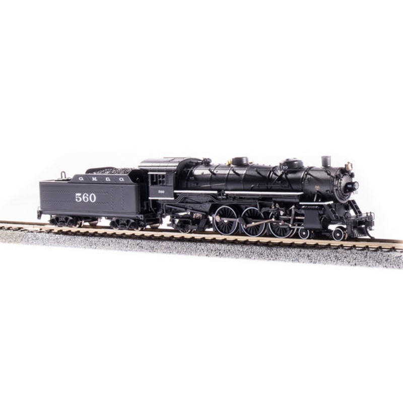 BLI 6245 N Scale 4-6-2 Pacific Steam Locomotive Gulf, Mobile & Ohio 564 Paragon3 DCC