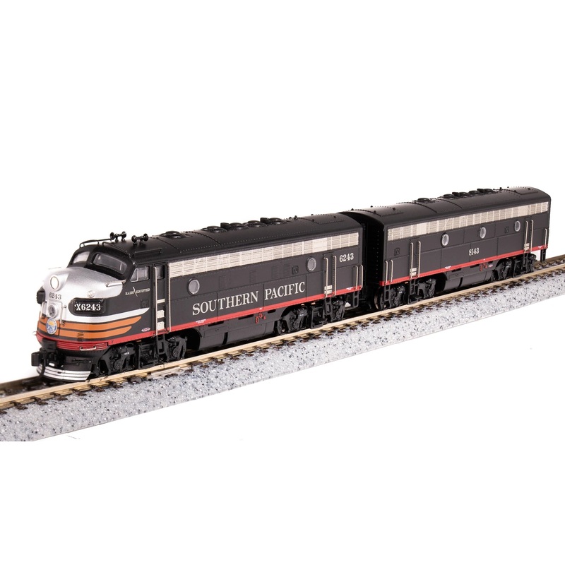 BLI 6867 N Scale EMD F7A-B Diesel Set Southern Pacific SP 6243/8143 Paragon4 DCC