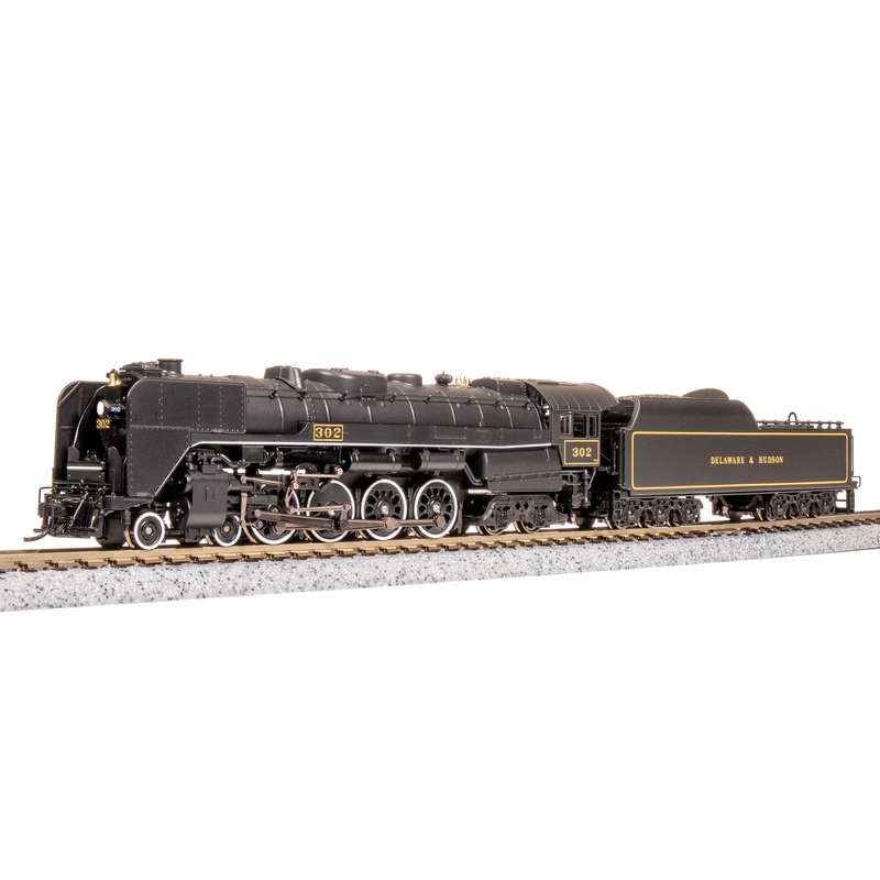 BLI 7409 N Scale 4-8-4 T1 Steam Locomotive Delaware & Hudson D&H 302 with Paragon4 DCC