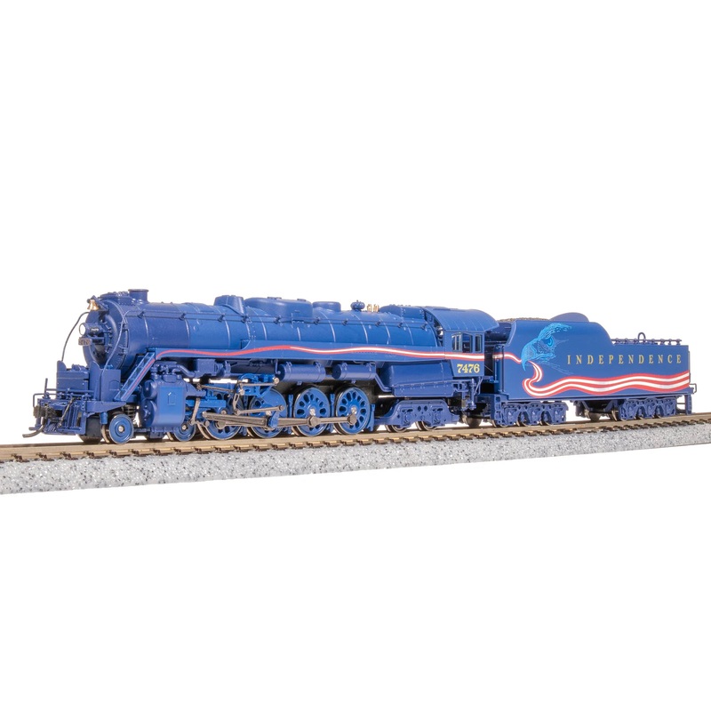 BLI 7411 N Scale 4-8-4 T1 Steam Locomotive Independence 7475 with Paragon4 DCC