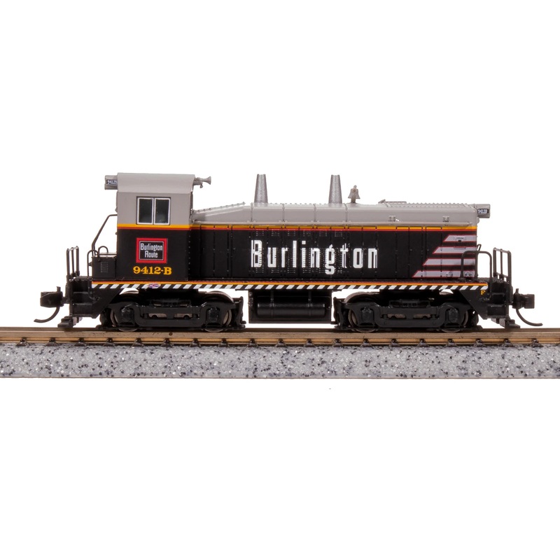 BLI 7486 N Scale EMD NW2 Diesel Burlington CB&Q 9407-B Paragon4 DCC