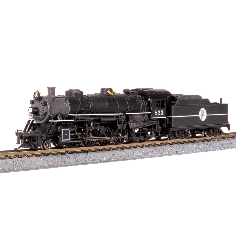 BLI 7850 N Scale USRA 2-8-2 Mikado Steam Locomotive Atlantic Coast Line ACL 823 Paragon4 DCC