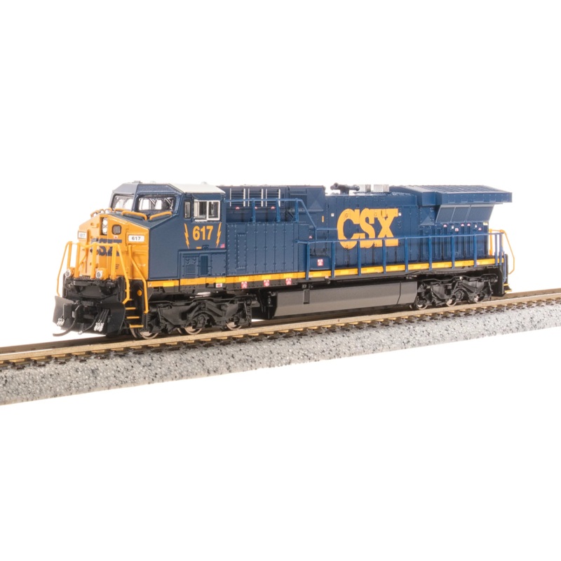 BLI 8575 N Scale GE AC6000 Diesel CSX 629 Paragon4 (YN3 Dark Future Paint)