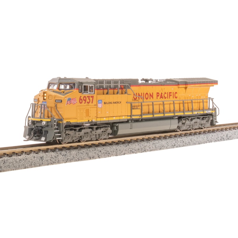 BLI 8583 N Scale GE AC6000 Diesel Union Pacific UP 6965 Paragon4 (2022 Small Flag Scheme)