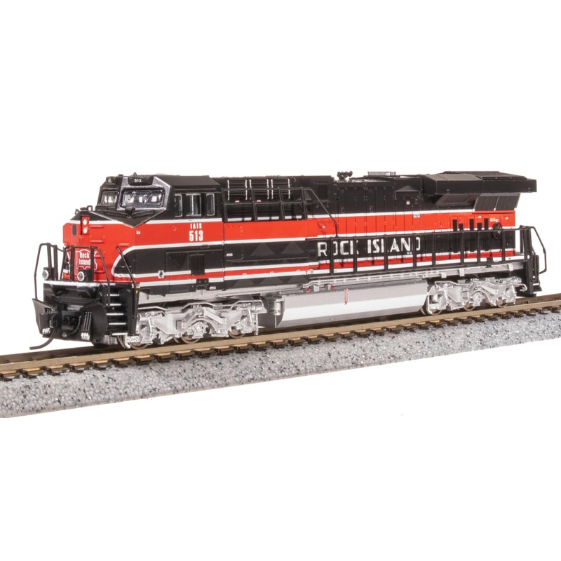 BLI 8622 N Scale GE ES44AC Diesel Iowa Interstate IAIS 513 Paragon4 (Rock Island Heritage)